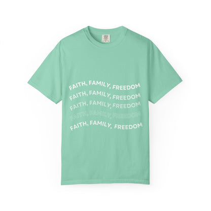 Faith Family Freedom Unisex Tee