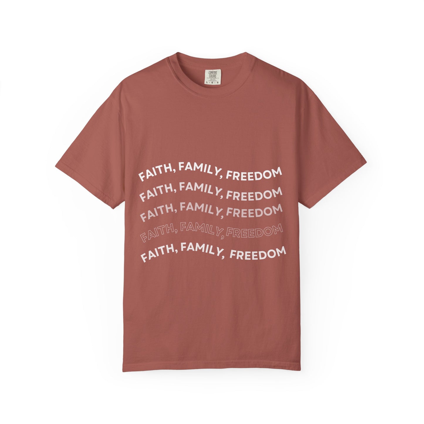 Faith Family Freedom Unisex Tee