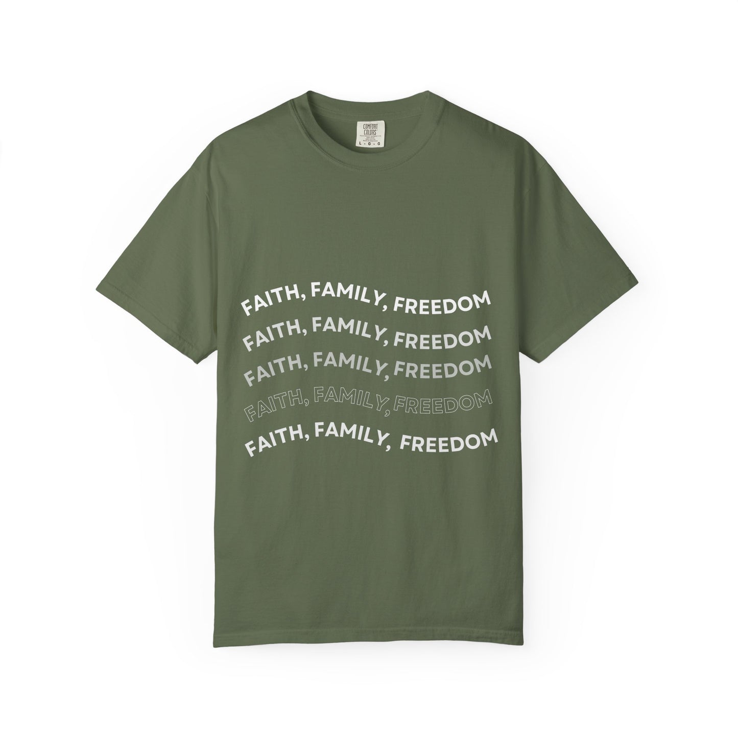 Faith Family Freedom Unisex Tee