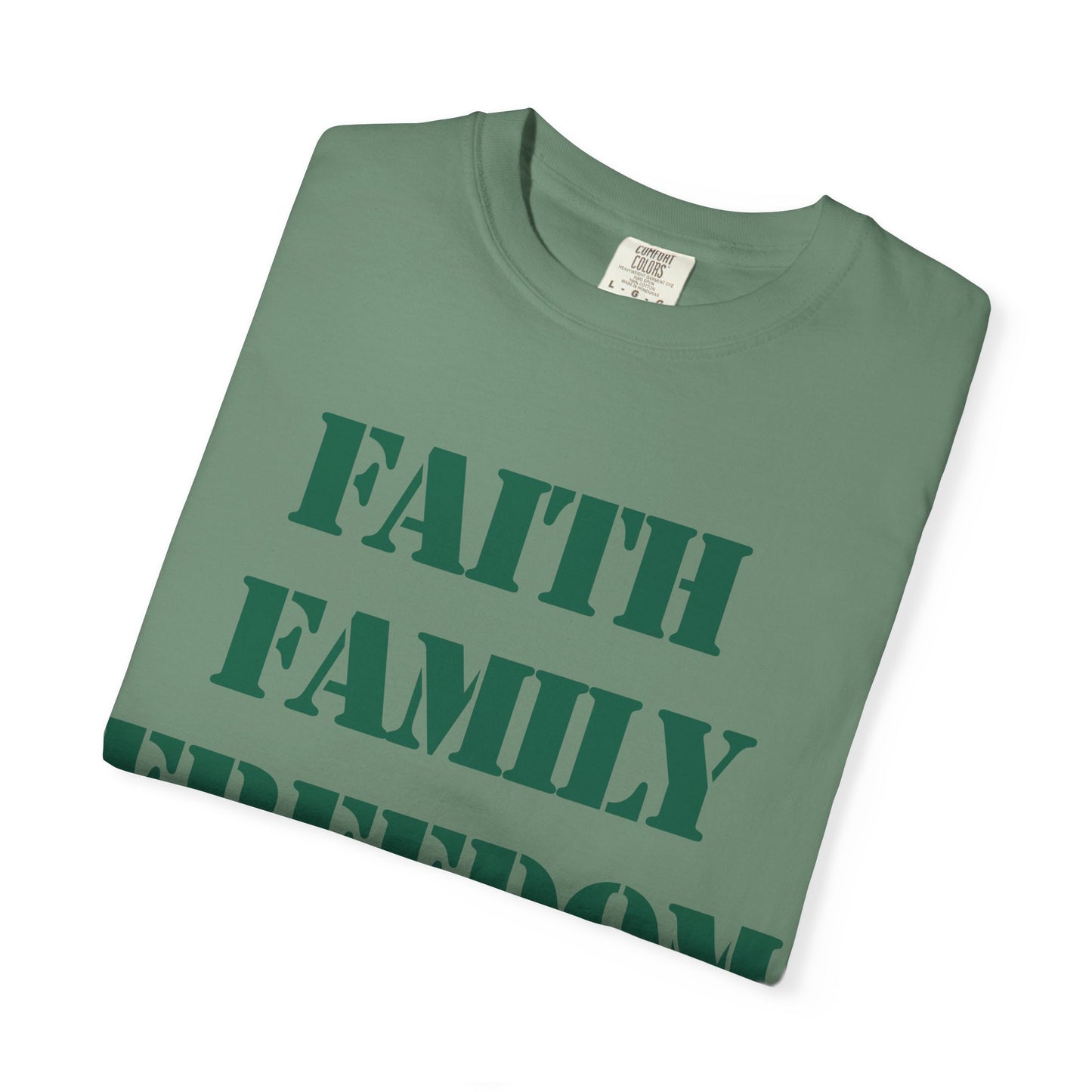 Faith Family Freedom Unisex Tee