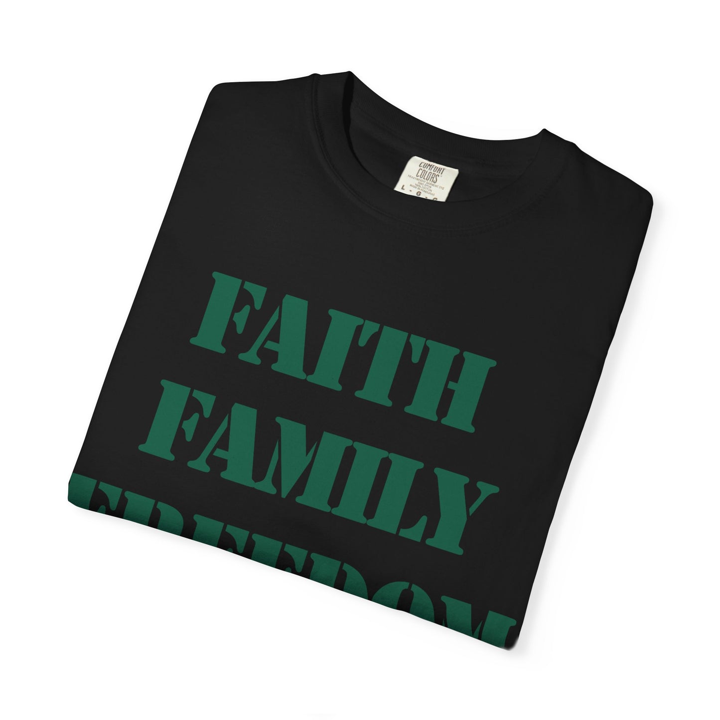 Faith Family Freedom Unisex Tee