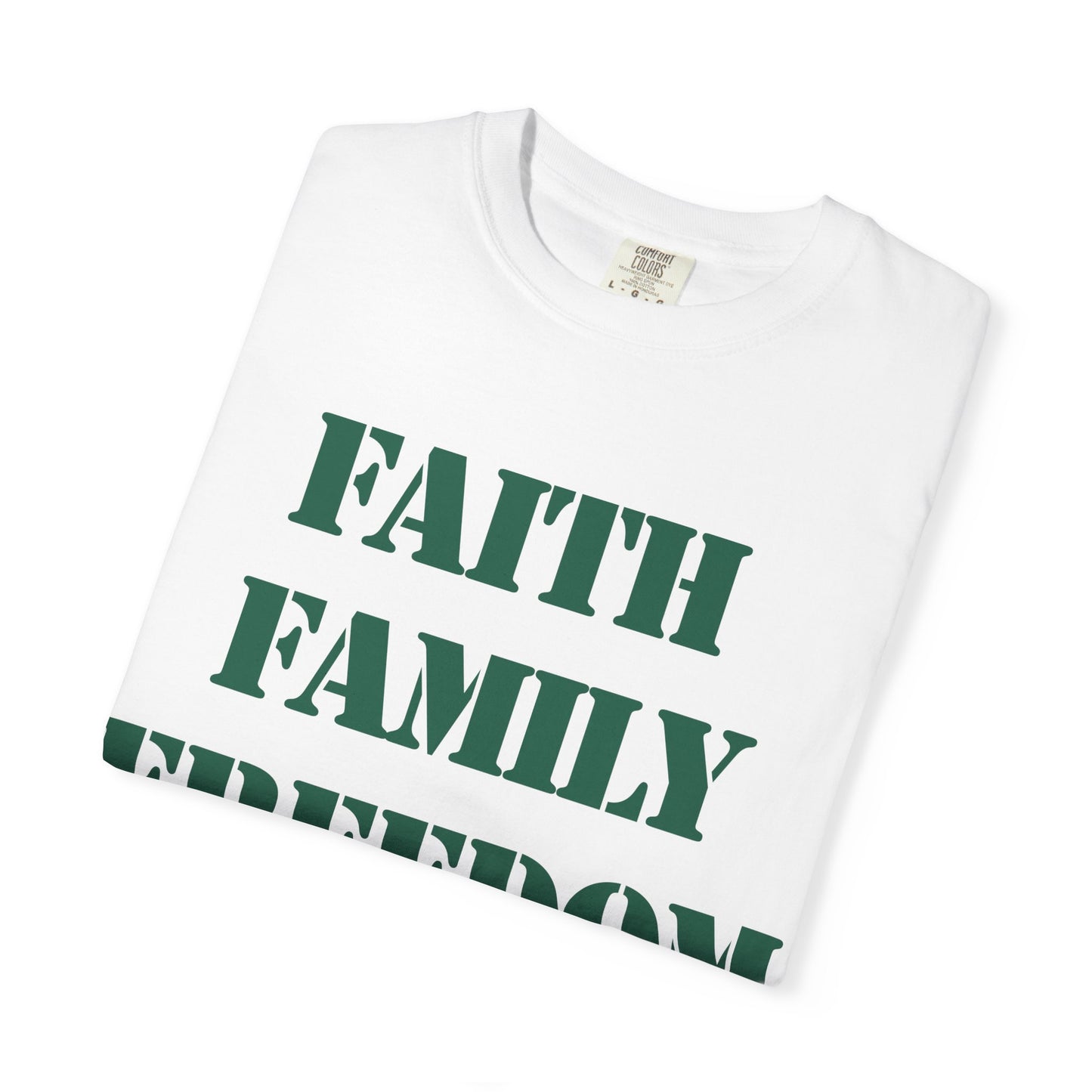 Faith Family Freedom Unisex Tee