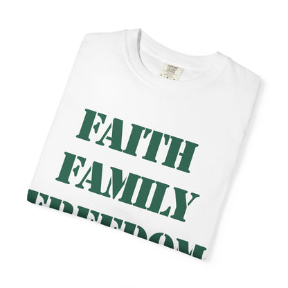 Faith Family Freedom Unisex Tee