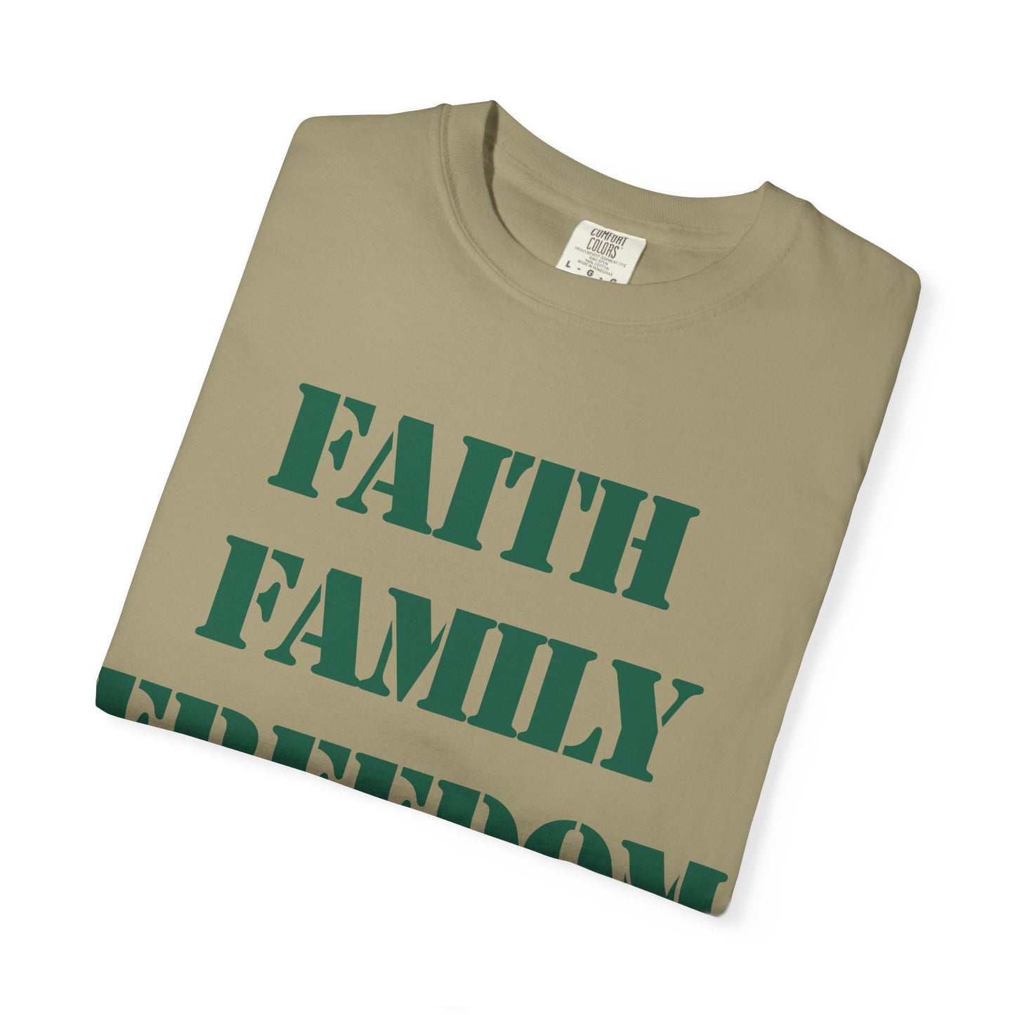Faith Family Freedom Unisex Tee