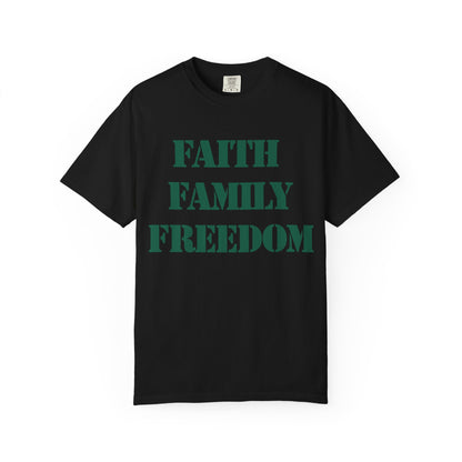 Faith Family Freedom Unisex Tee