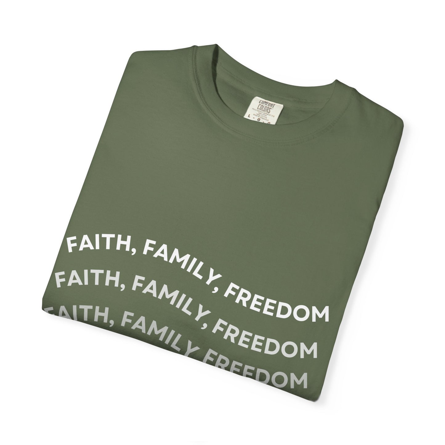 Faith Family Freedom Unisex Tee
