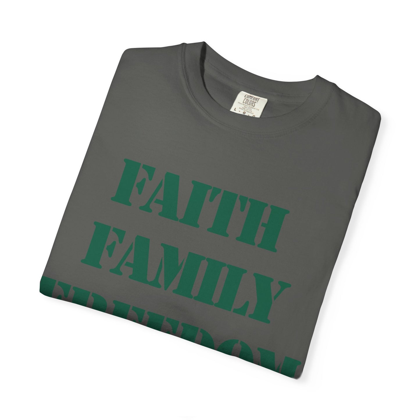 Faith Family Freedom Unisex Tee