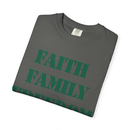 Faith Family Freedom Unisex Tee