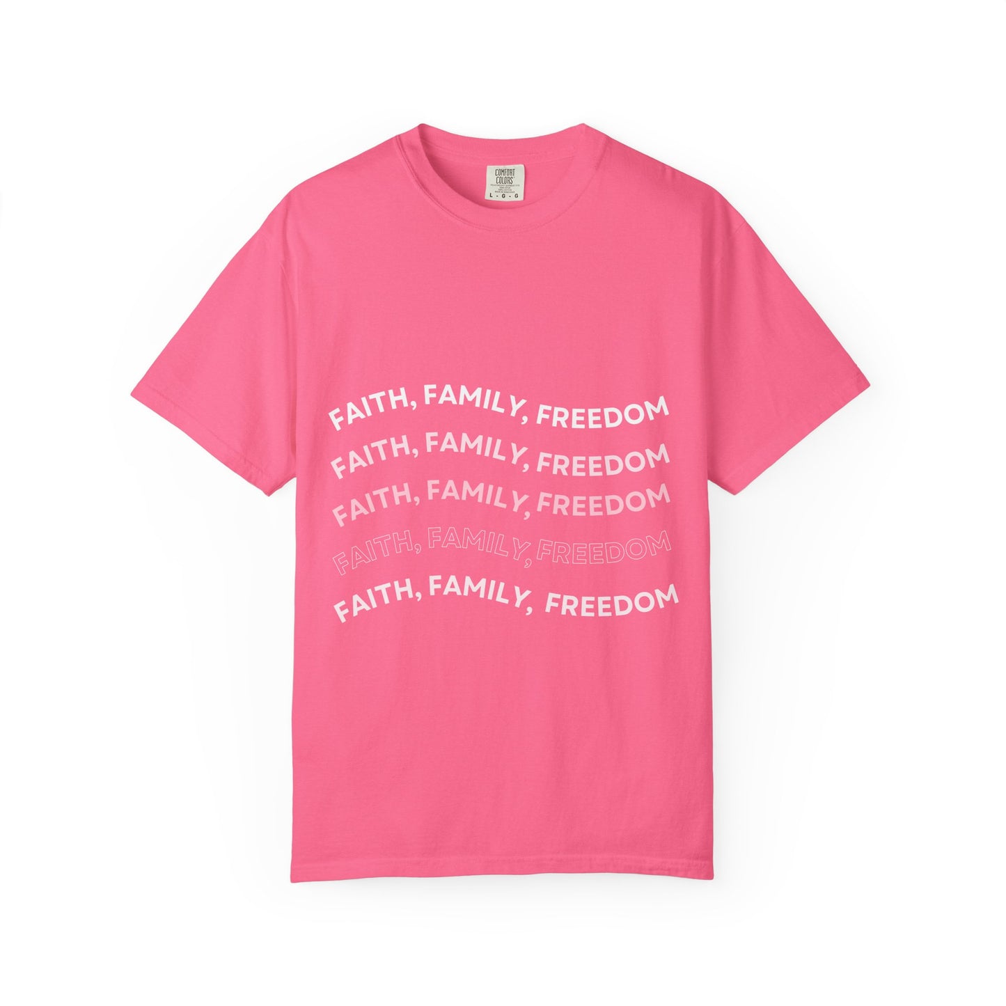 Faith Family Freedom Unisex Tee