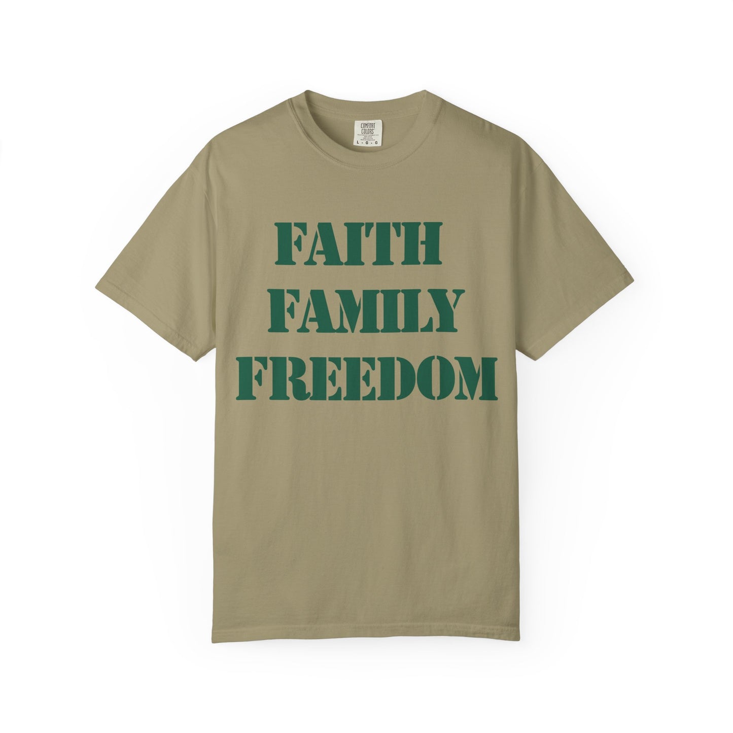 Faith Family Freedom Unisex Tee