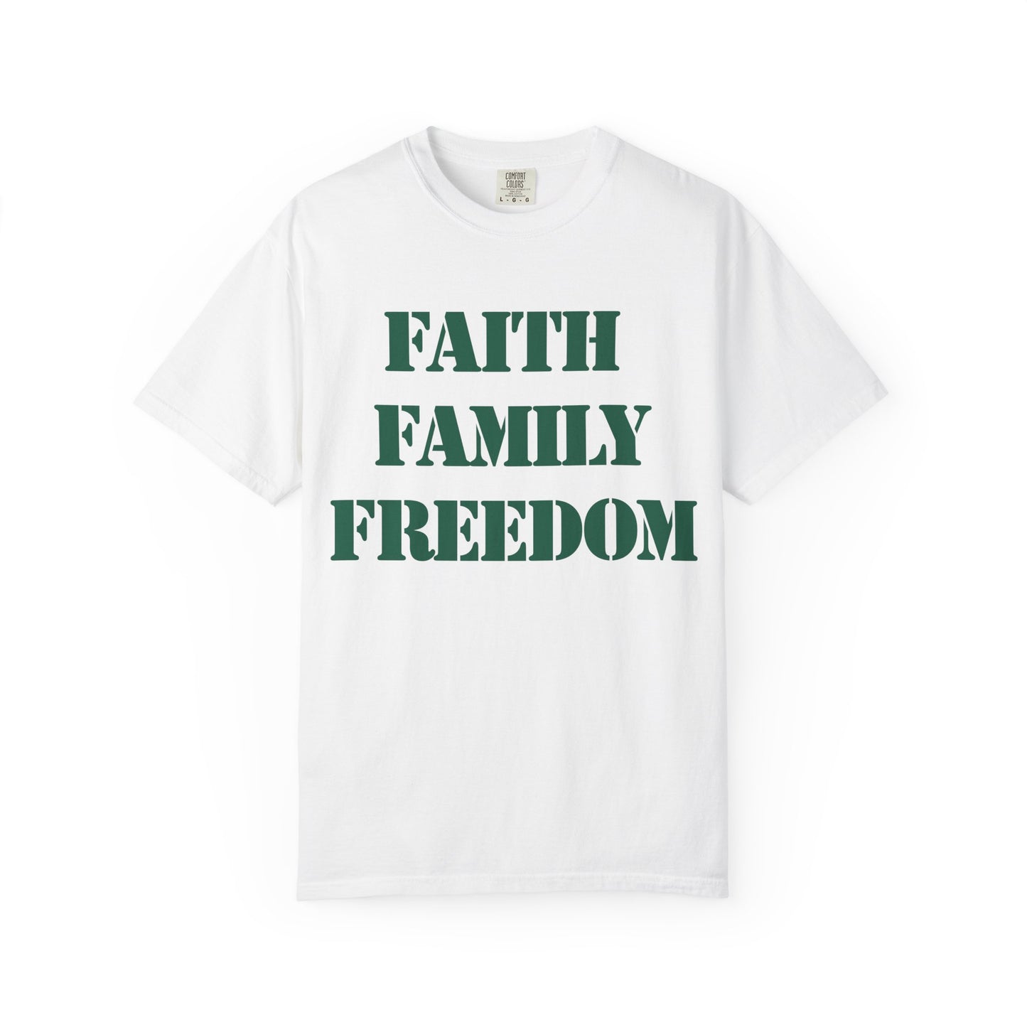 Faith Family Freedom Unisex Tee