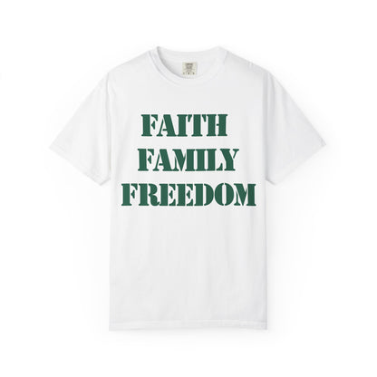Faith Family Freedom Unisex Tee