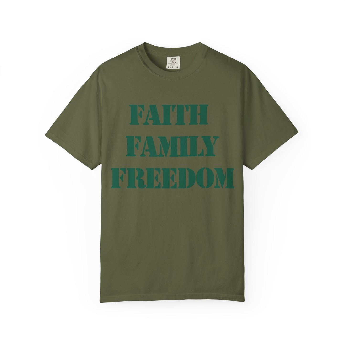 Faith Family Freedom Unisex Tee