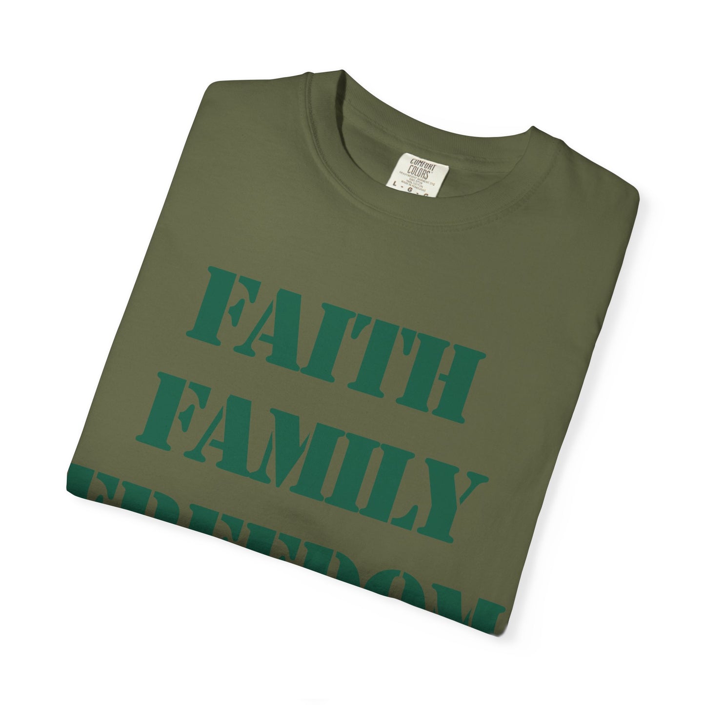 Faith Family Freedom Unisex Tee