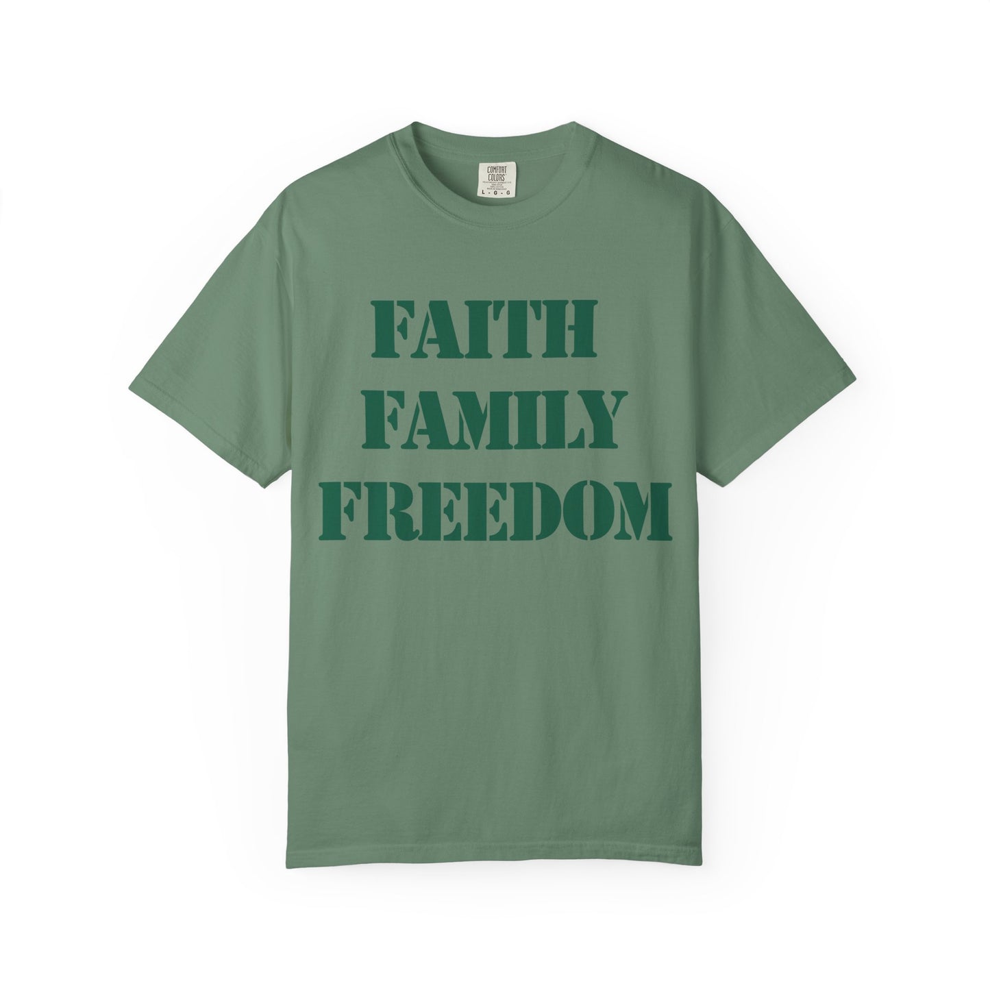 Faith Family Freedom Unisex Tee