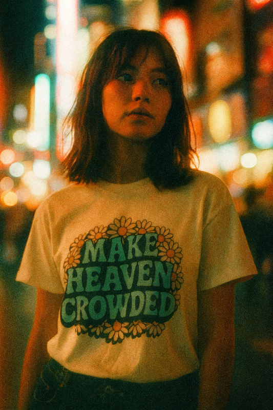 Make Heaven Crowded Floral Unisex Tee